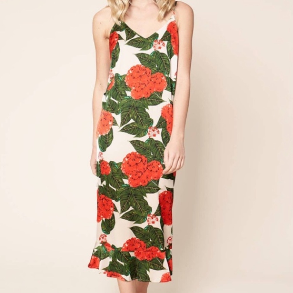 Sugar + Lips floral print dress